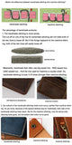 Luxury Handmade 100% Genuine Leather Men Wallet Purse Short Money Clip with Coin Pocket Male Money Bag Multi-Card Wallet Vintage