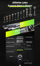 Gillette razor Gillette Labs men's shaver Gillette shaver shaver combination 5-layer shaver blades stainless steel material