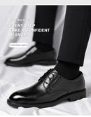 3/6/8 CM Elevator Shoes Men Dress Shoes Black Soft Leather Men Heighten Formal Shoes Casual Business Men Oxfords Suit Shoes