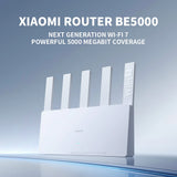 Nuevo enrutador Xiaomi BE5000 Wi-Fi 7 de 2,4/5 GHz, malla de doble frecuencia, puerto de red de alta velocidad de 2,5 G, amplificador de señal IPTV OFDMA Mi Home