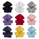 For Labubu Casual Sweatsuit Set Comfy Clothes for Labubu 15/17cm Dolls Featuring Ribbed Hem Details Fashion Doll Accessories