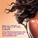 Hair, Skin & Nails Gummy Vitamins - Contains Biotin, Collagen - Promotes Hair Growth, Nourishes Skin, Strengthens NailsSupplemen