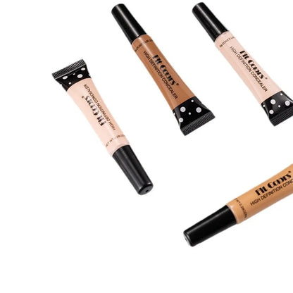 Base líquida hidratante, corretivo com corretivo flexível, ajuste cores, cubra círculos escuros e manchas de acne, 8 tamanhos