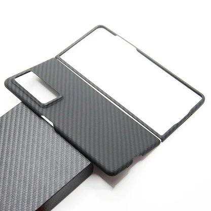 Asdipsa Genuine Aramid Carbon Fiber Case For HONOR Magic V2 VS2 MagicV2 Matte Ultra Light Thin Hard Cover Anti-drop Armor Shell