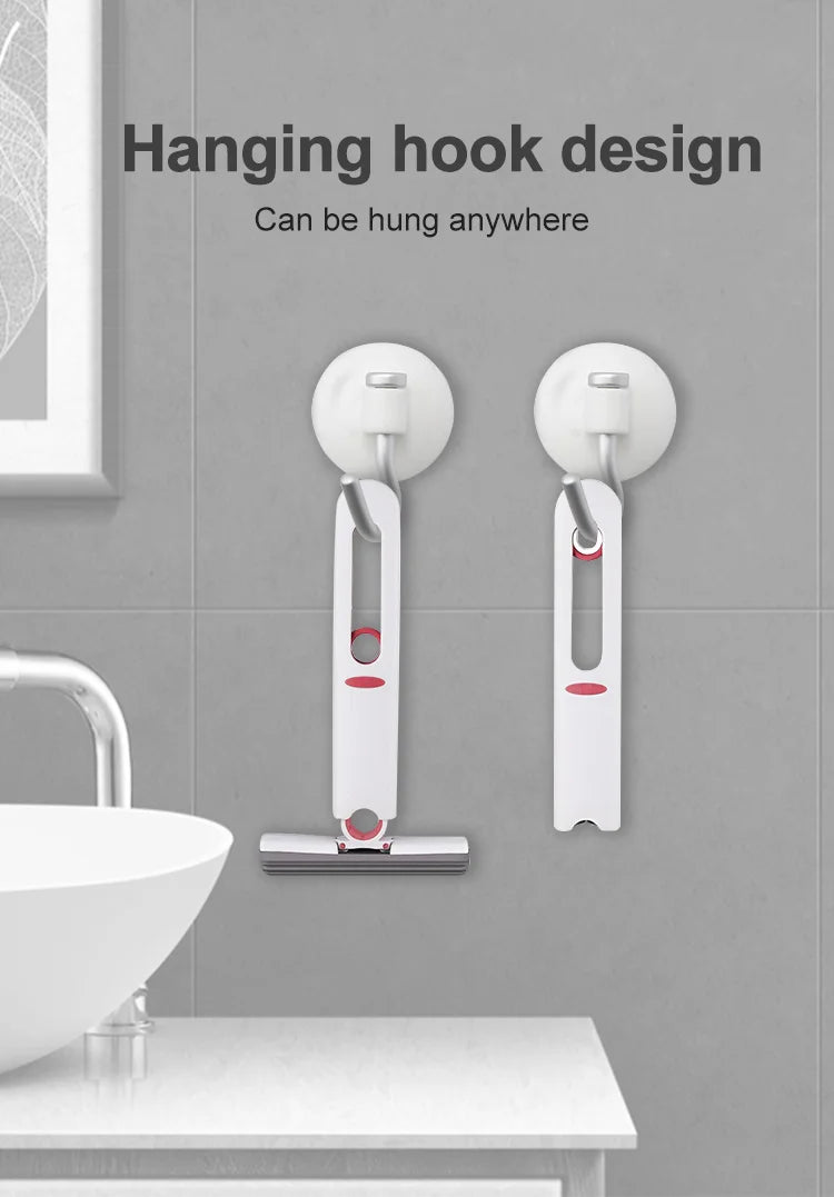 Powerful Squeeze Mini Mop Folding Home Cleaning Mops With Sponge Self-squeezing Floor Washing Mops Desk Window Car Clean Tools