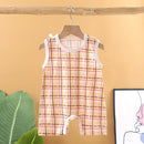 New 2025 Soft and Lightweight Cotton Baby Crawling Clothes for Boys Girls Aged 1-20 Months Children Romper Kids Homewear