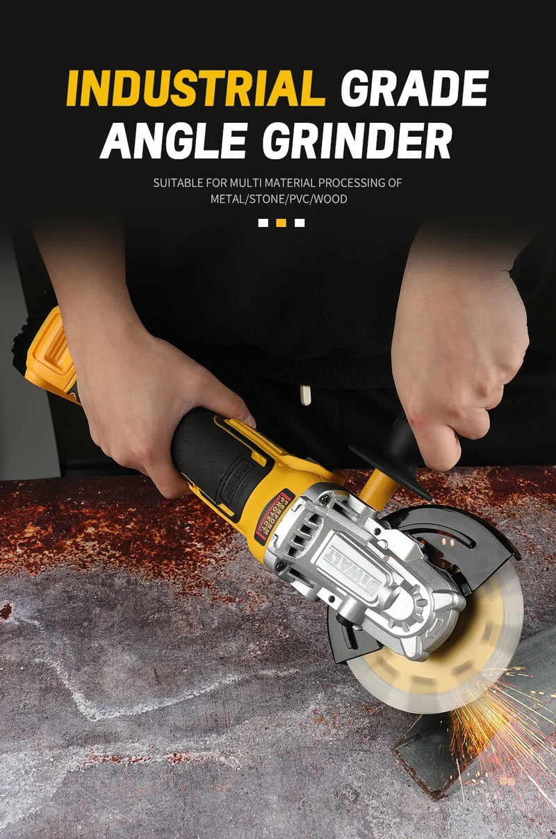 DEWALT  DCG405  Angle Grinder 18V Brushless Motor Cordless Cutting Machine 125mm Rechargeable Handheld Polishing Machine router