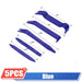 5PCS BLUE