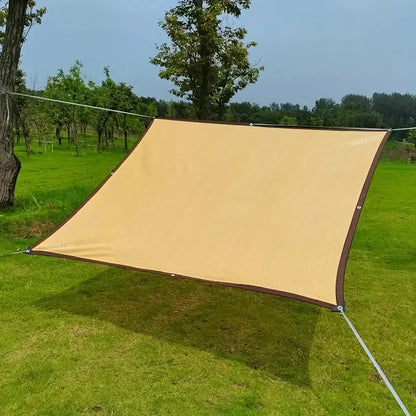 85% Shading HDPE Beige Sunshade Net Garden Plant Shed Shading Sail UV Protection Outdoor Pergola Sun Cover Swimming Pool Awning
