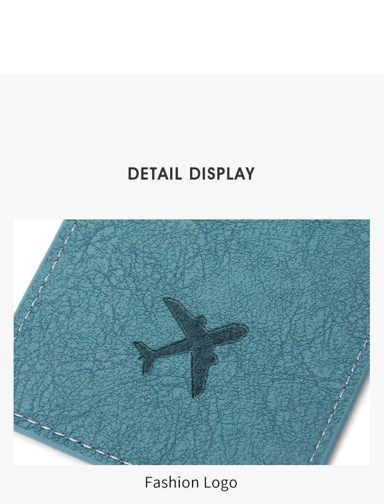 Fashionable new PU luggage tag, boarding pass for overseas travel, luggage tag, anti-loss name card, luggage tag