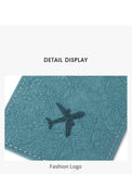 Fashionable new PU luggage tag, boarding pass for overseas travel, luggage tag, anti-loss name card, luggage tag