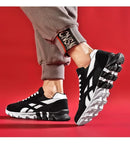 Brand Trend Size 46 47 48 Men's Wear-resistant Cushioning Thick-soled Fitness Sneakers Outdoor Breathable Running Shoes for Men