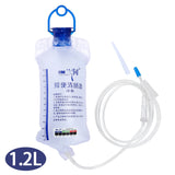 Reusable Enema Bag Colon Irrigator Feminine Hygiene Health Care Weight Loss Silicone Water Detox Douche Anal Vagina Cleaner