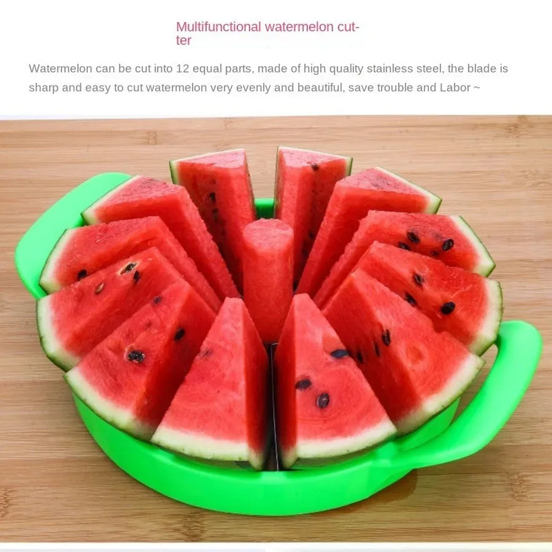 1/2 pieces Watermelon knife stainless steel fruit cutter household watermelon slicer large Hami melon fruit divider