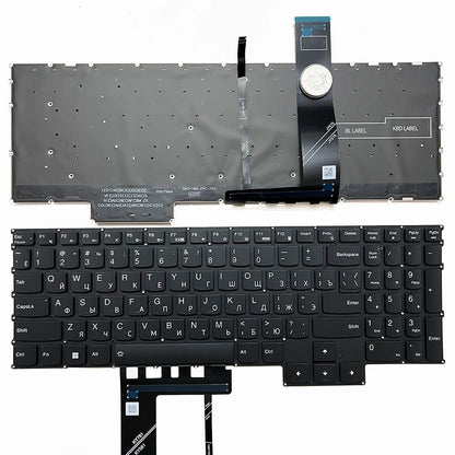 US/RU Backlit Keyboard for Lenovo Legion 5 Pro 16ITH6 16ITH6H 16ACH6 16ACH6H 16ARH7 16ARH7H 16IAH7 16IAH7H 82RF 82JD 82JQ 82RG