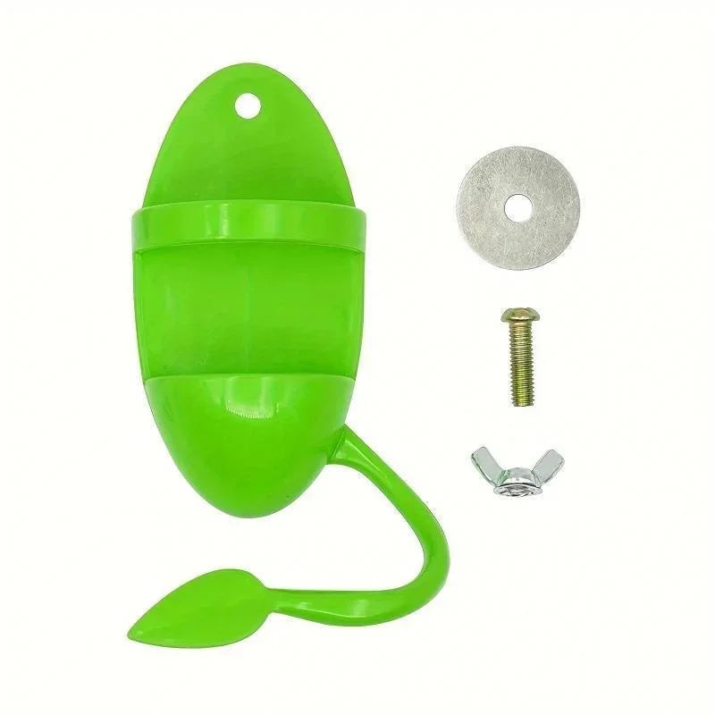 1Pc Bird Cuttlebone Holder Bird Cage Feeding Holder Vegetable Fruits Cuttlebone Holder for Parrot Parakeet Bird Feeder