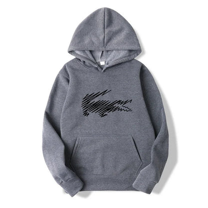 Men's and Women's Hoodie Sweatshirt Fashion Print Black Gray Pink Hooded Hip Hop Wool Hoodie Men's Brand Hoodie Street Clothing