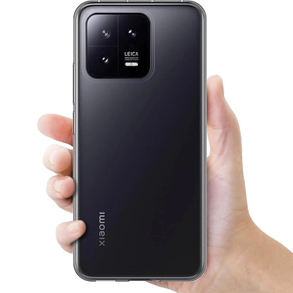 FUNDA DE SILICONA ORIGINAL TRANSPARENTE PARA XIAOMI MI 13 13T PRO, ULTRAFINA Y TRANSPARENTE, CARCASA TRASERA DE TPU DELGADA PARA XIAOMI 13 T