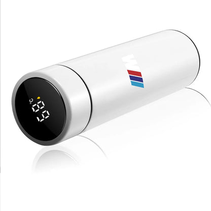 Termo inteligente con pantalla de temperatura, de acero inoxidable 304, con aislamiento al vacío, para BMW M Performance.