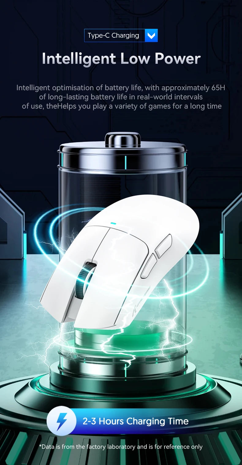 Attack Shark X11 Wireless Mouse Paw3311 22000DPI Buletooth Three Mode Rgb Charging Dock Lightweight Game E-Sports Mouse Laptop