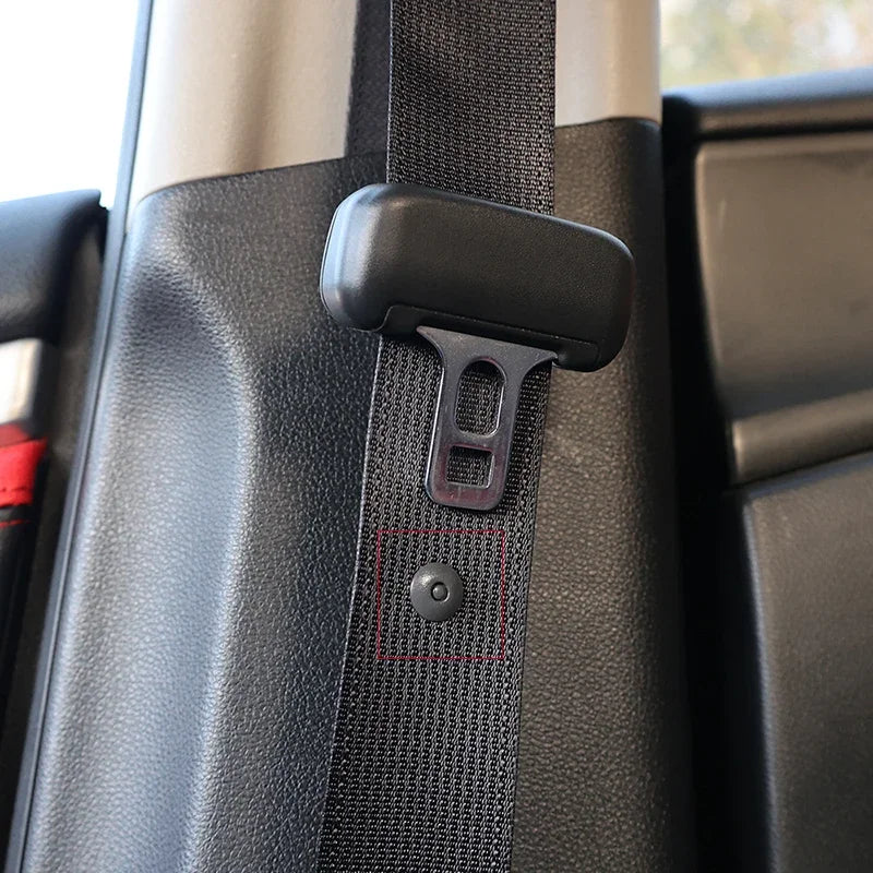 Cinto de segurança do carro rolha fivela clipe de cinto de segurança do automóvel espaçamento limite parar fivela clipe retentor cinto de segurança botão antiderrapante