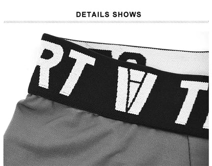 Kids Boy Girl Capri Running Tights Pant Children Basketball Football Soccer Fitness Exercise Sport 3/4 Cropped Legging Shorts J8
