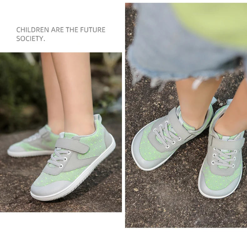 New Boys Girls Sneakers Kids Wide Barefoot Shoes  Naturally Splay Shoes Toddler Little Big Kid