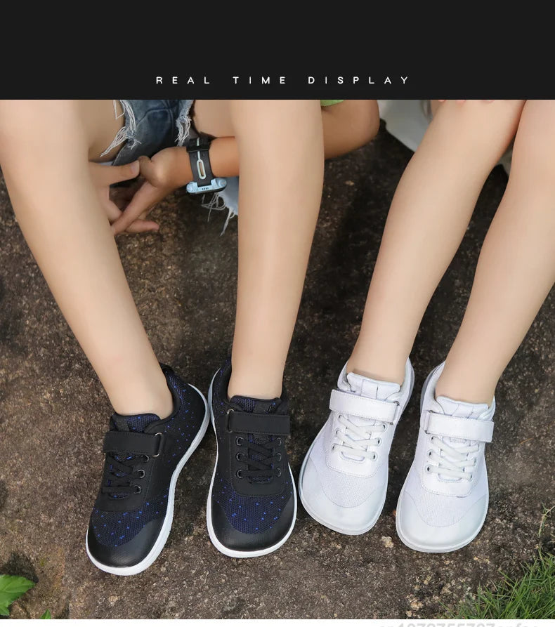 New Boys Girls Sneakers Kids Wide Barefoot Shoes  Naturally Splay Shoes Toddler Little Big Kid