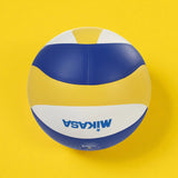Indoor Outdoor Volleyball New High Quality Leather PU/PVC Soft Beach Volleyball Hard Volleyball V300W/V200W/MVA300/MVA200 Ball
