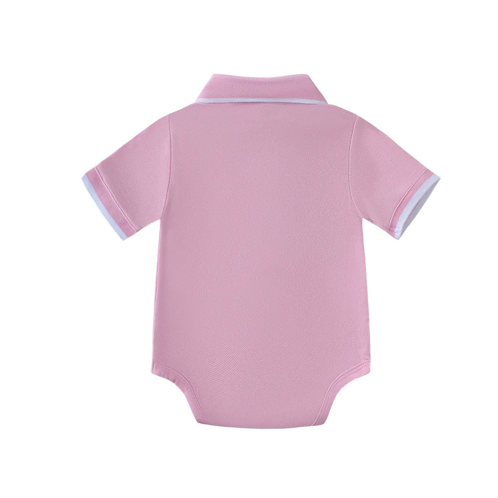 Conjunto de ropa de verano para bebé niño con gorro, polos de verano, camisa de manga corta, pantalones cortos, conjunto de ropa para niño
