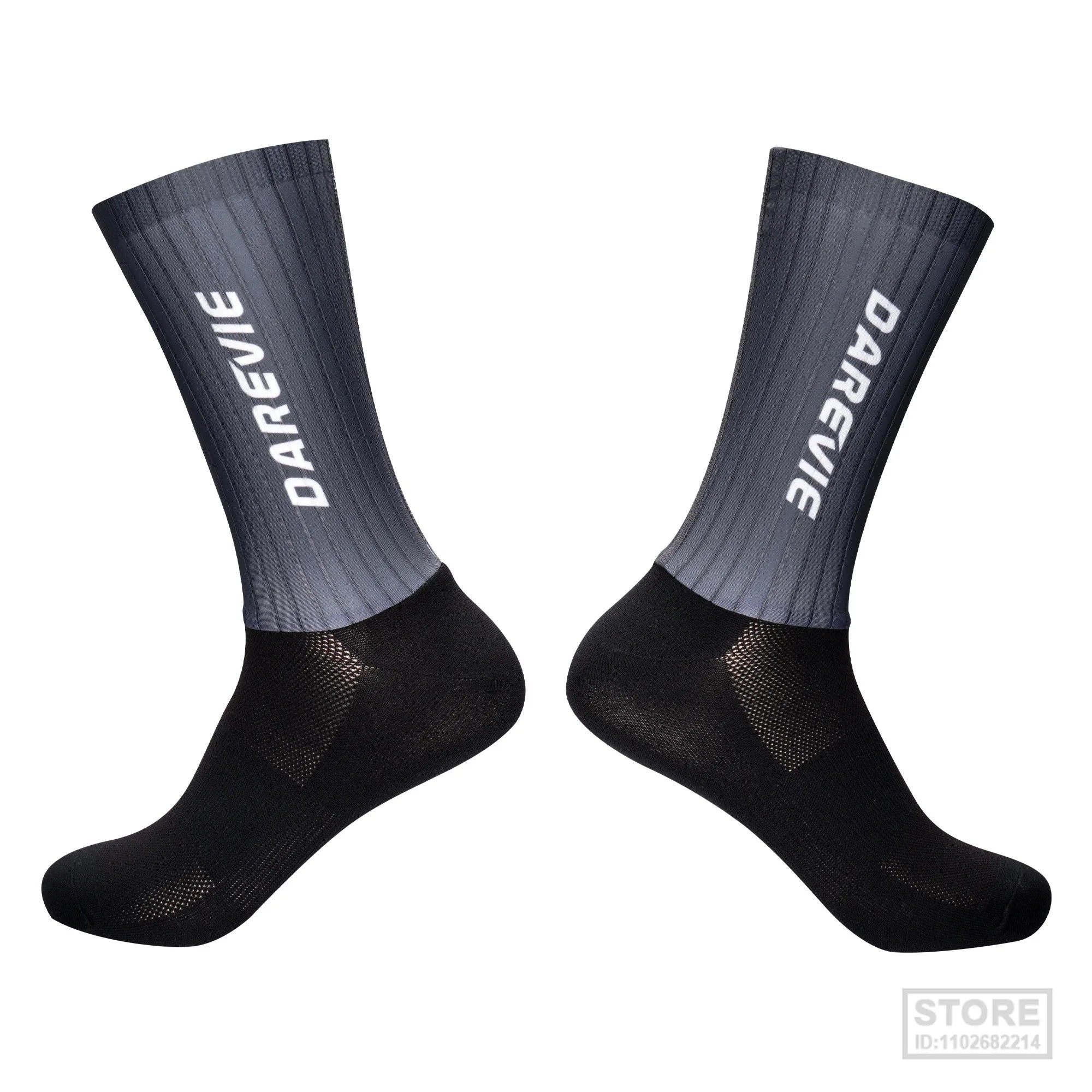 High DAREVIE Cycling Socks Aero Speed Sock Pro Sports For Men Anti-slip Breathable Athletic Moisture Control