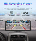 Srnubi 10.26" Dash Cam Rearview Carplay Android Auto 4K DVR Navigation Player Dual Lens Recorder Dashboard WIFI BT