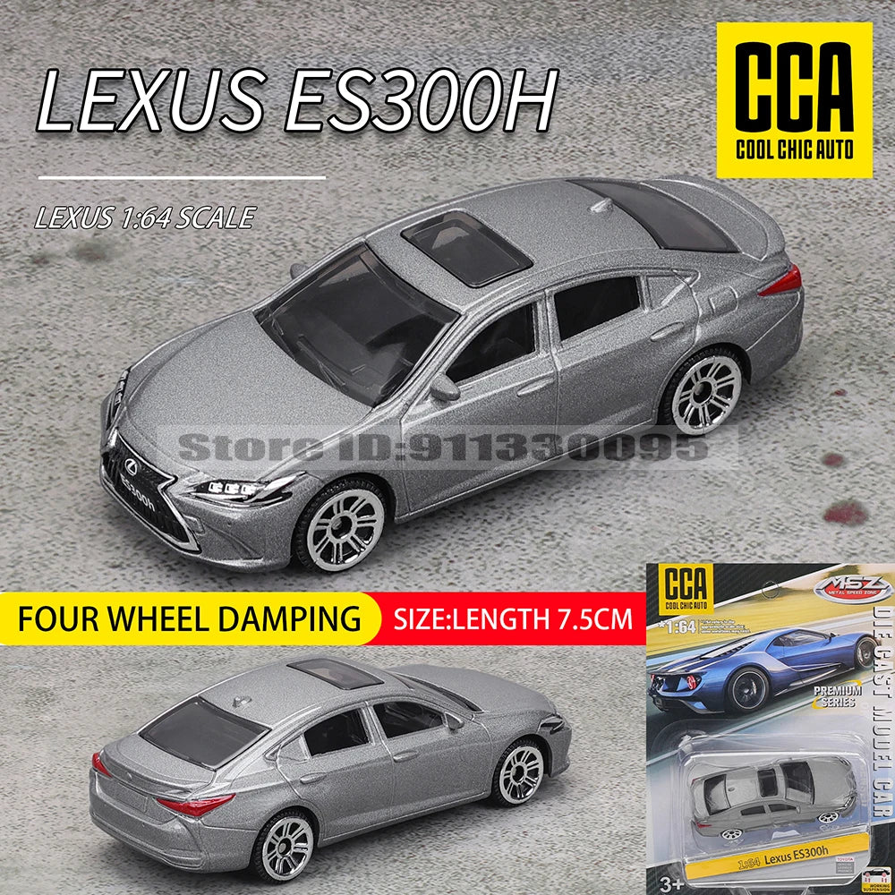 CCA MSZ 1:64 Porsche BMW AE86 Exquisite hanging model classic car static car model alloy die-casting car model collection toy