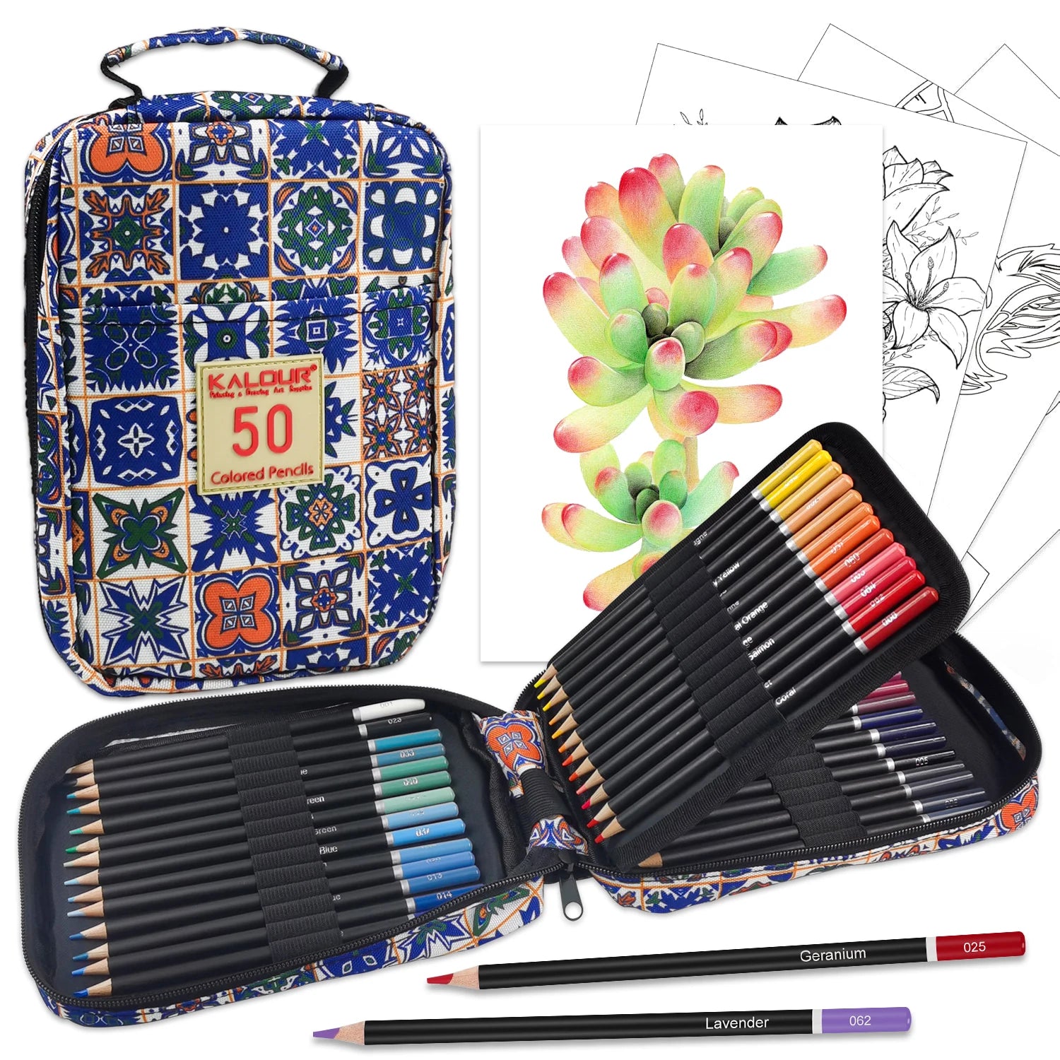 72/120/180/260 Color Lead Pencil Set - Vibrant Watercolor-Style Pencils, Erasable, Perfect for Artists & Beginners, Art Supplies