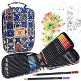 72/120/180/260 Color Lead Pencil Set - Vibrant Watercolor-Style Pencils, Erasable, Perfect for Artists & Beginners, Art Supplies