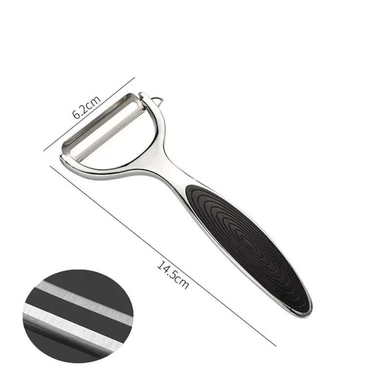 Stainless Steel Peelers & Zesters Multifunctional Vegetable Fruits Peeler Potato Carrot Grater Cutter Household Kitchen Gadgets