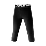 Kids Boy Girl Capri Running Tights Pant Children Basketball Football Soccer Fitness Exercise Sport 3/4 Cropped Legging Shorts J8