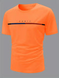 Paris Theme Pattern Print  T-shirt,Pattern T-shirt Men's Summer Wear,Men's Clothing
