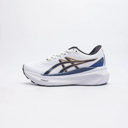 Zapatillas de running Asics Gel Kayano 30 para mujer, color negro, caña baja, antideslizantes, transpirables y ligeras.