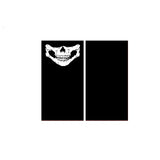 Halloween Death God Play Costume, Kids and Adults Horrible Skeleton Costume, Black Ghost Robe and Sickle, Enjoy Game Party