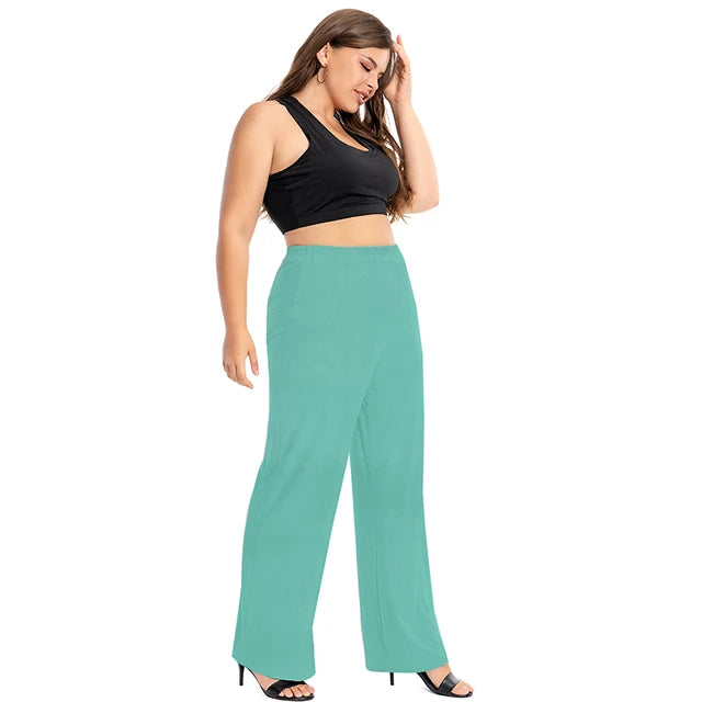 Plus size feminino lounge calças modal algodão confortável homewear solto perna larga pijamas calças xadrez 5xl 4xl xxxl preto rosa