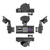 2/3Camera WIFI Dash Cam Cabin Car Dvr 1080P Interior Vehicle Three Way Channel Dvrs Recorder Video Registrator Dashcam Camcorder