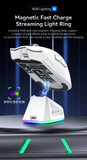 Attack Shark X11 Wireless Mouse Paw3311 22000DPI Buletooth Three Mode Rgb Charging Dock Lightweight Game E-Sports Mouse Laptop