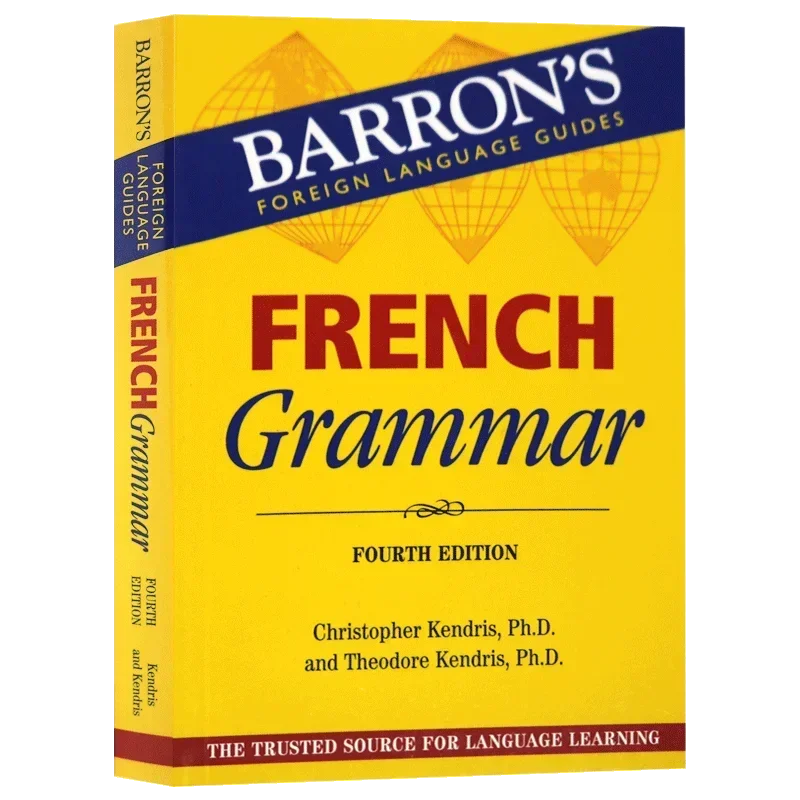 French grammar original language study book English version reference book