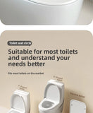 Children's Toilet Seat Potties Seat Children's Toilet Seat Universal Splash Proof Toilet Training for Male and Female Babies