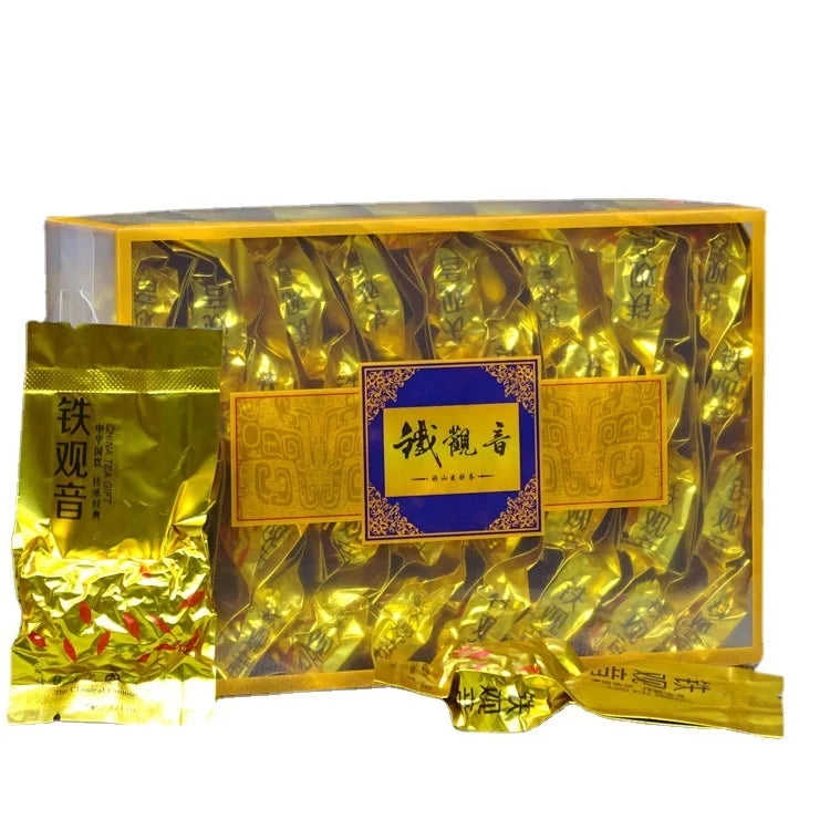 Venda por atacado de chás novos de Fujian: Tieguanyin, Dahongpao, Jinjunmei, chá preto Souchong (em caixas de policarbonato e pacotes pequenos), chá verde e outros chás.