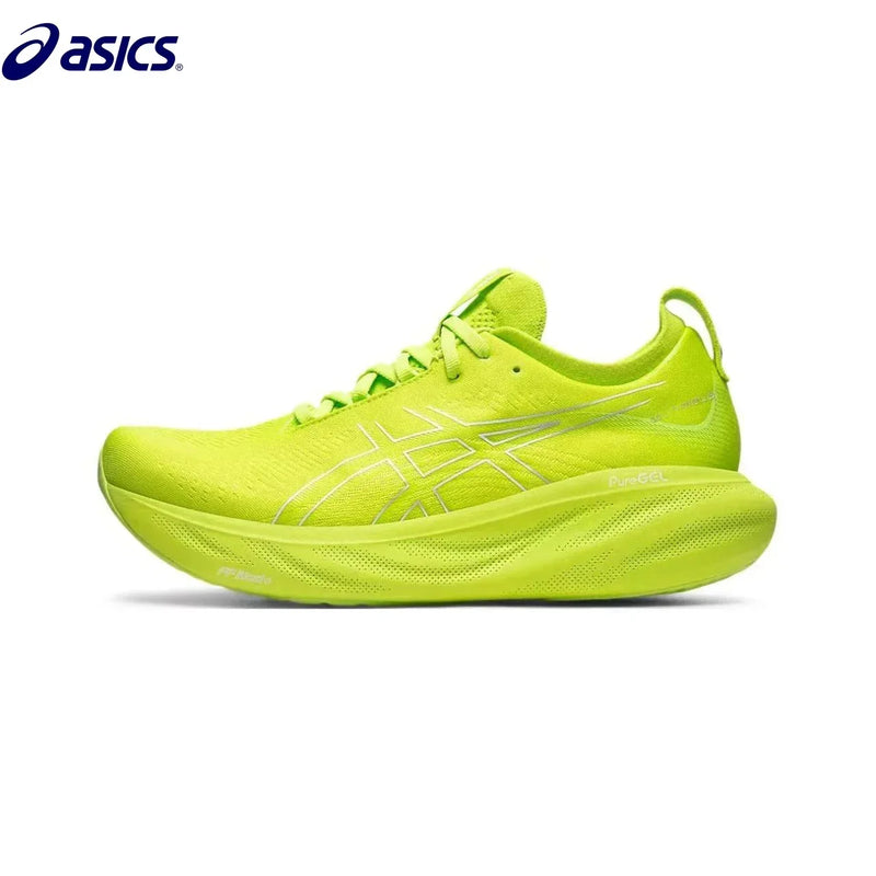 Original Asics Nimbus 25 Running Shoes Men Cushion Stability Asics Sports Shoes Unisex Sneakers Nimbus 25