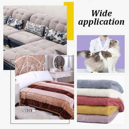 Pet Cat Hair Remover Brush Portable Silicone Comb Double Sided Scraper for Cats Dog Sofa Clothes Home Cleaning Accessories
