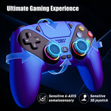 Controller For Playstation 5 PS5/PS5 Pro/Slim/PC Gamepads W/Hall Effect RGB Wireless Game Control Joystick Marco/Turbo Program