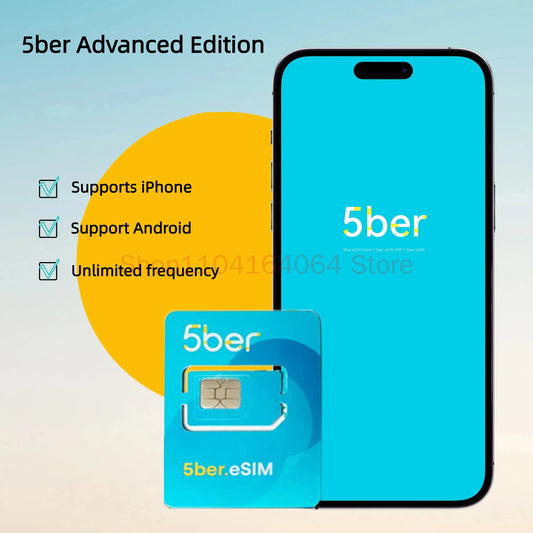 5ber ESIM Mobile Memory Card Advanced Edition